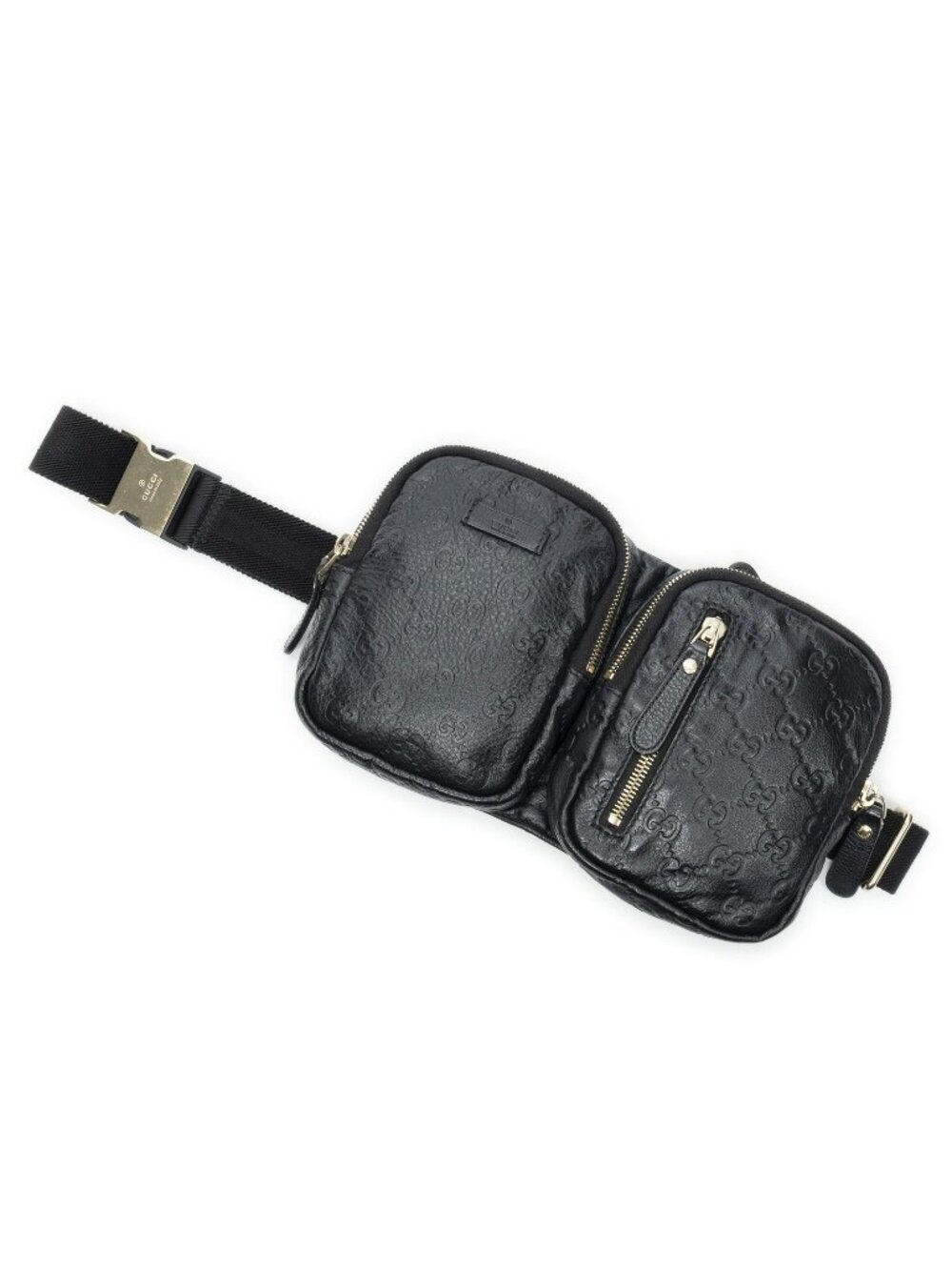 Gucci Belt Bag Black Guccissima